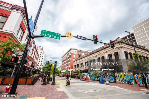 boise idaho - boise stockfoto's en -beelden