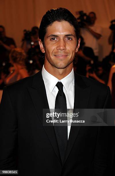 Tennis Player Fernando Verdasco attends the Costume Institute Gala Benefit to celebrate the opening of the "American Woman: Fashioning a National...