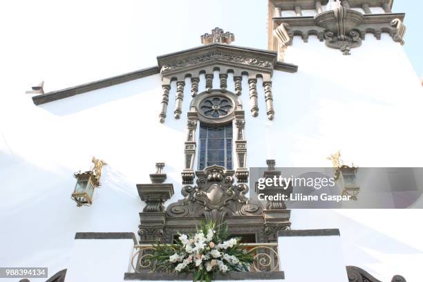 igreja nossa senhora do brasil - urca - rio de janeiro - igreja fotografías e imágenes de stock