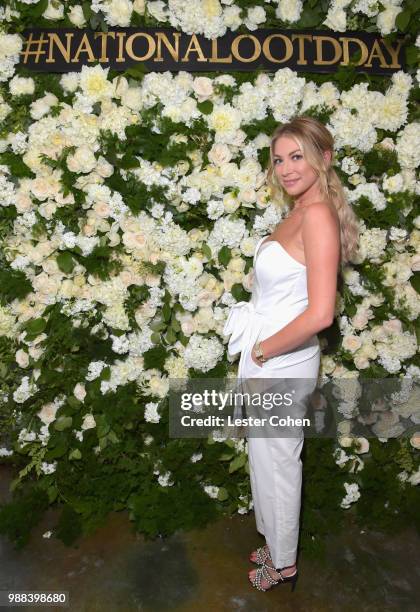 Stassi Schroeder attends National OOTD Day x Stassi Schroeder at Pump on June 30, 2018 in West Hollywood, California.