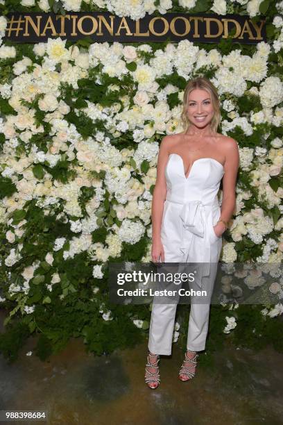 Stassi Schroeder attends National OOTD Day x Stassi Schroeder at Pump on June 30, 2018 in West Hollywood, California.