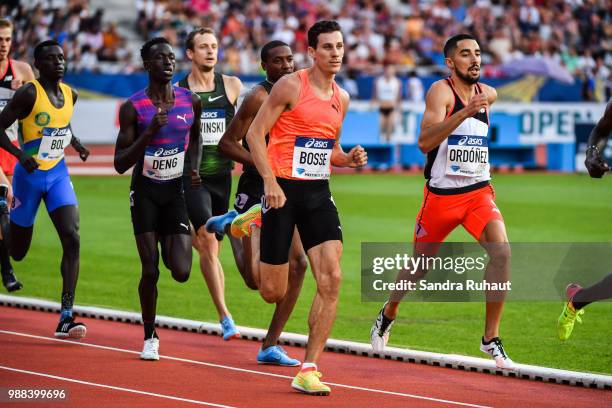 Pierre Ambroise Bosse of France during the 800m of the Meeting of Paris on June 30, 2018 in Paris, France.