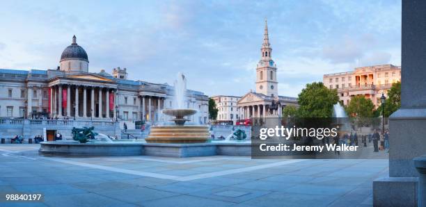 london - trafalgar square stock pictures, royalty-free photos & images