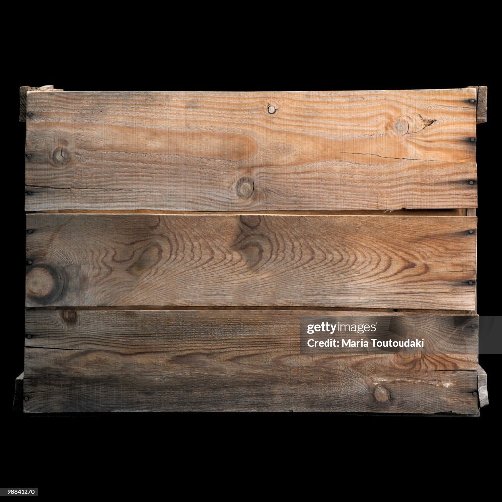 Wooden crate