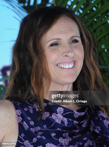 Actress Molly Shannon arrives for Columbia Pictures And Sony Pictures Animation's World Premiere Of "Hotel Transylvania 3: Summer Vacation" held at...