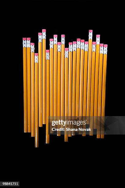 number 2 pencils - shana novak stockfoto's en -beelden