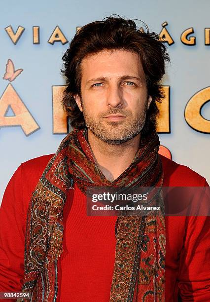 Spanish actor Jesus Olmedo attends "Viaje Magico a Africa" premiere at the Proyecciones cinema on May 4, 2010 in Madrid, Spain.