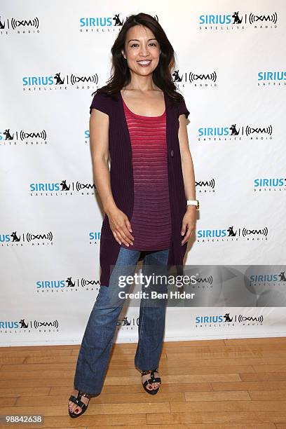 **Exclusive** Actress Ming-Na visits SIRIUS XM Studio on May 4, 2010 in New York City.