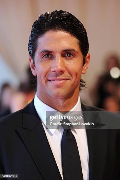 Fernando Verdasco attends the Costume Institute Gala Benefit to celebrate the opening of the "American Woman: Fashioning a National Identity"...