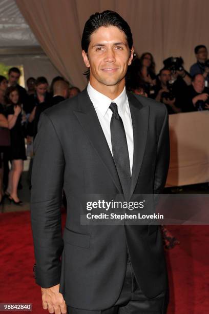 Fernando Verdasco attends the Costume Institute Gala Benefit to celebrate the opening of the "American Woman: Fashioning a National Identity"...