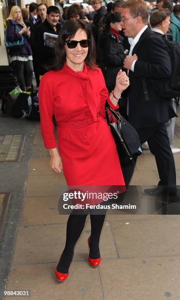 Arlene Phillips attends the press night for 'Sweet Charity' at Theatre Royal on May 4, 2010 in London, England.