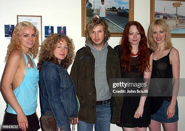 Alex Prager, Marissa Ribisi, Beck, Mercedes Helnwein and Beth Riesgraf