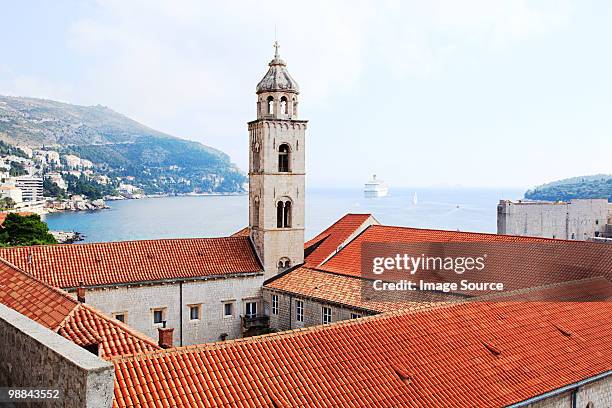 dubrovnik monastery - croatian culture stock pictures, royalty-free photos & images