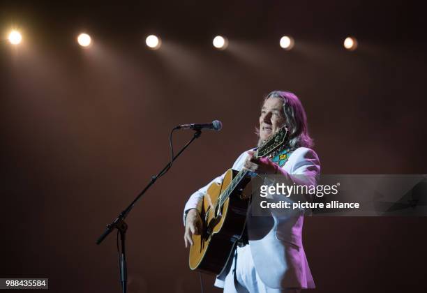 British musician Roger Hodgson performing on stage during the 'Night Of The Proms' at the Barclaycard Arena in Hamburg, Germany, 1 December 2017....