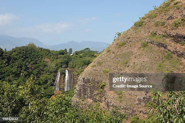 hawaiian waterfall - hawaiian waterfalls 個照片及圖片檔