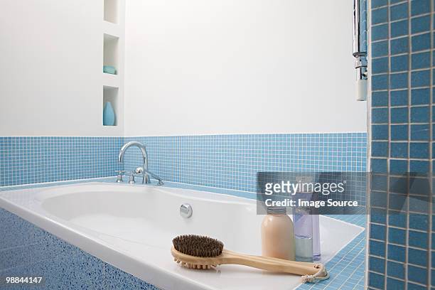 bathtub - bubble bath bottle stock pictures, royalty-free photos & images