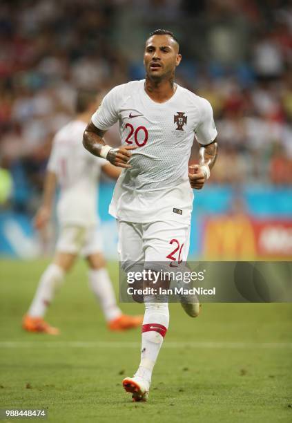 Ricardo Quaresma of Portugal is seen during the 2018 FIFA World Cup Russia Round of 16 match between Uruguay and Portugal at Fisht Stadium on June...