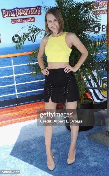 Fashion Blogger Diana Marks arrives for Columbia Pictures And Sony Pictures Animation's World Premiere Of "Hotel Transylvania 3: Summer Vacation"...