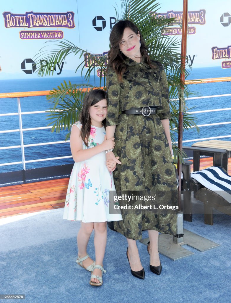 Columbia Pictures And Sony Pictures Animation's World Premiere Of "Hotel Transylvania 3: Summer Vacation" - Arrivals