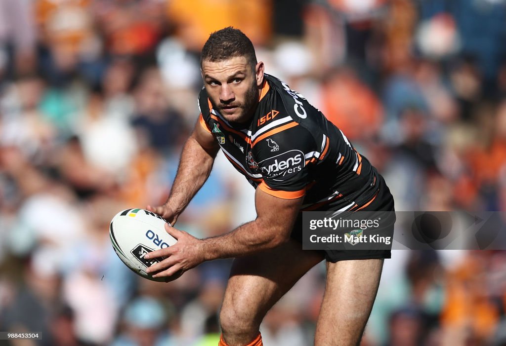 NRL Rd 16 - Tigers v Titans