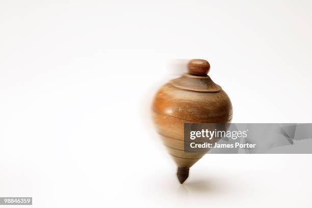 Top Spinning High-Res Stock Photo