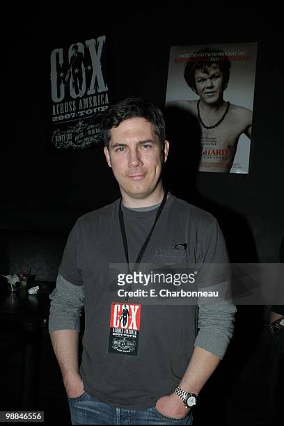 Chris Parnell at the Dewey Cox and The Hard Walkers One Night Only at The Coxy Concert on December 3, 2007 at the Roxy in Los Angeles, CA.
