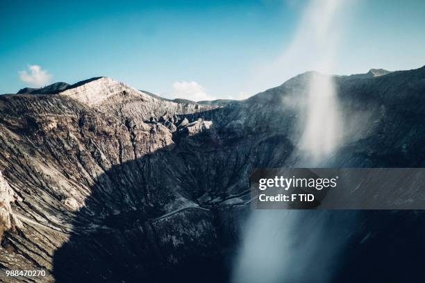 mount bromo crater - tid stock pictures, royalty-free photos & images