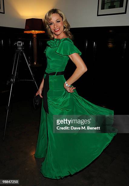 Tamzin Outhwaite attends the afterparty following the press night of 'Sweet Charity', at the National Portrait Cafe on May 4, 2010 in London, England.