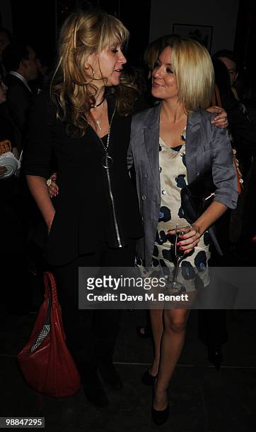 Sonia Friedman and Sheridan Smith attend the afterparty following the press night of 'Sweet Charity', at the National Portrait Cafe on May 4, 2010 in...