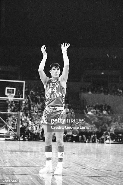 Far West Classic: North Carolina Larry Miller in action vs Stanford. Portland, OR CREDIT: George Long