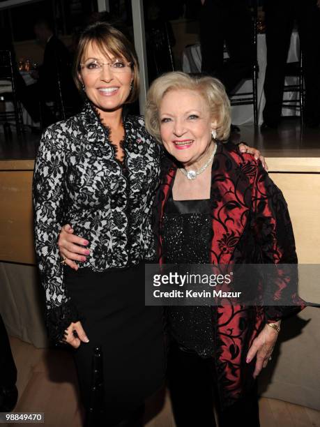 *Exclusive* Sarah Palin and Betty White attends Time's 100 most influential people in the world gala at Frederick P. Rose Hall, Jazz at Lincoln...