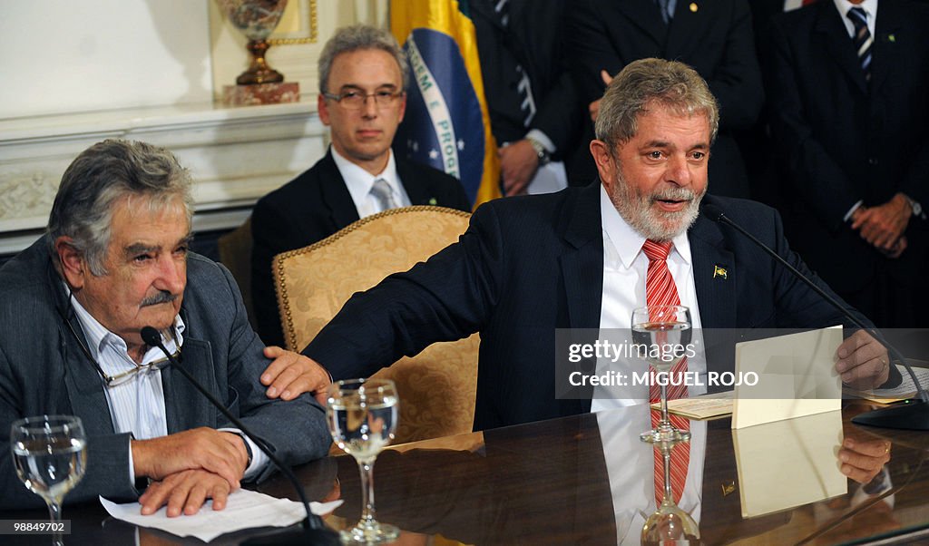 Brazilian President Luiz Inacio Lula Da