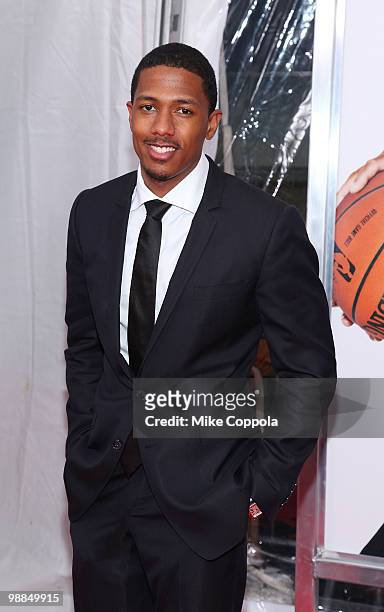 Actor/comedian Nick Cannon attends the premiere of "Just Wright" at Ziegfeld Theatre on May 4, 2010 in New York City.