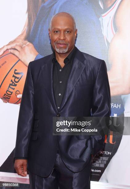 Actor James Pickens Jr. Attends the premiere of "Just Wright" at Ziegfeld Theatre on May 4, 2010 in New York City.