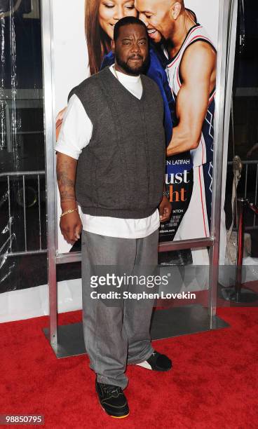 Actor Grizz Chapman attends the premiere of "Just Wright" at Ziegfeld Theatre on May 4, 2010 in New York City.