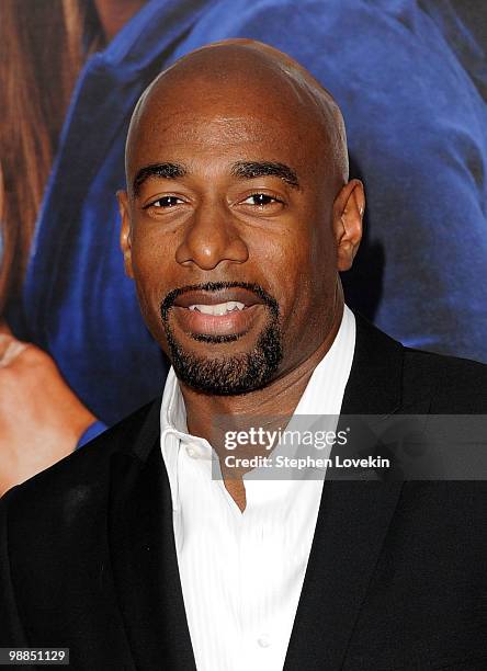 Screenwriter Michael Elliot attends the premiere of "Just Wright" at Ziegfeld Theatre on May 4, 2010 in New York City.
