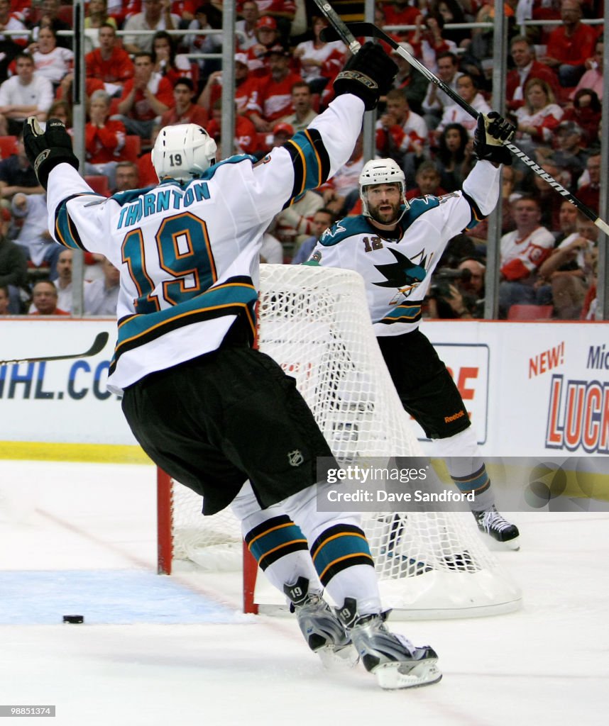 San Jose Sharks v Detroit Red Wings Game Three
