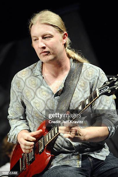 Derek Trucks of the Derke Trucks & Susan Tedeschi Band during the 41st Annual New Orleans Jazz & Heritage Festival Presented by Shell at the Fair...