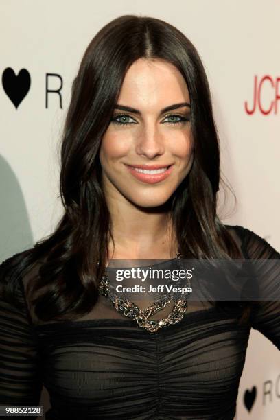 Actress Jessica Lowndes arrives at Charlotte Ronson and JCPenney Spring Cocktail Jam held at Milk Studios on May 4, 2010 in Los Angeles, California.
