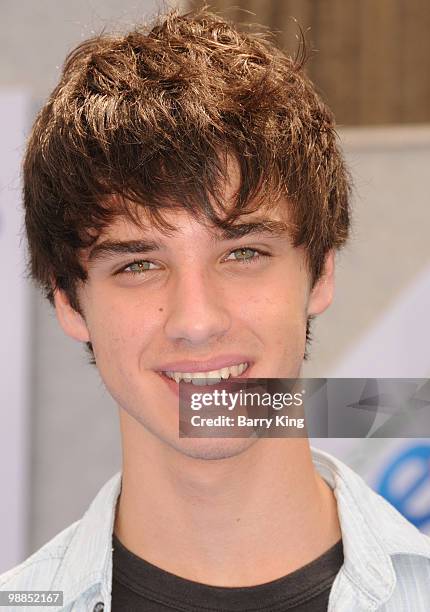 Actor David Lambert attends the premiere of "Oceans" at the El Capitan Theatre on April 17, 2010 in Hollywood, California.