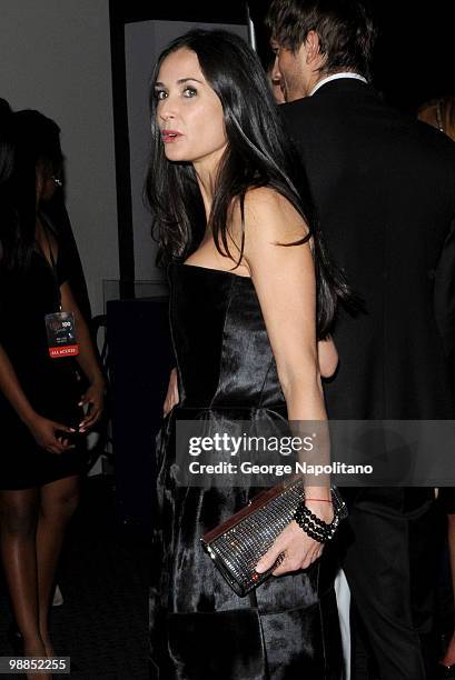 Actress Demi Moore attends the 2010 TIME 100 Gala at the Time Warner Center on May 4, 2010 in New York City.