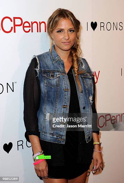 Designer Charlotte Ronson arrives at Charlotte Ronson and JCPenney Spring Cocktail Jam held at Milk Studios on May 4, 2010 in Los Angeles, California.