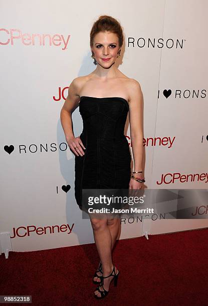 Actress Ashley Bell arrives at Charlotte Ronson and JCPenney Spring Cocktail Jam held at Milk Studios on May 4, 2010 in Los Angeles, California.