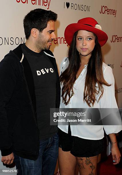 Director Eli Roth and Peaches Geldof arrive at Charlotte Ronson and JCPenney Spring Cocktail Jam held at Milk Studios on May 4, 2010 in Los Angeles,...