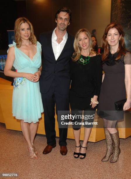 Mira Sorvino, Brooks Branch, Kimberly Brooks and Dana Delany at the Multiple Sarcasms Los Angeles Premiere at Linwood Dunn Theater at the Pickford...