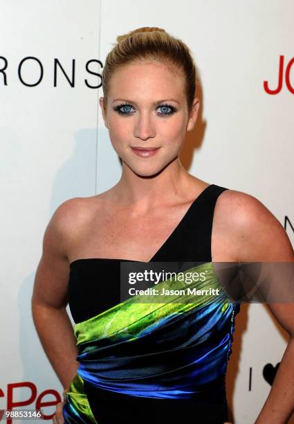 Actress Brittany Snow arrives at Charlotte Ronson and JCPenney Spring Cocktail Jam held at Milk Studios on May 4, 2010 in Los Angeles, California.