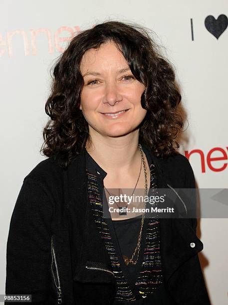 Actress Sara Gilbert arrives at Charlotte Ronson and JCPenney Spring Cocktail Jam held at Milk Studios on May 4, 2010 in Los Angeles, California.