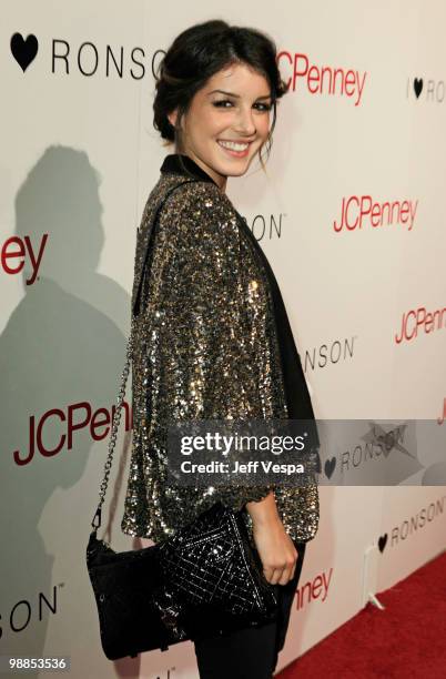 Actress Shenae Grimes arrives at Charlotte Ronson and JCPenney Spring Cocktail Jam held at Milk Studios on May 4, 2010 in Los Angeles, California.