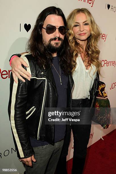 Musician Shooter Jennings and actress Drea de Matteo arrive at Charlotte Ronson and JCPenney Spring Cocktail Jam held at Milk Studios on May 4, 2010...