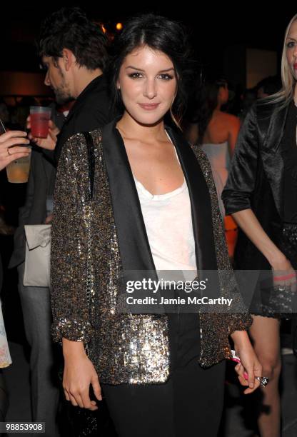 Actress Shenae Grimes attends Charlotte Ronson and JCPenney Spring Cocktail Jam held at Milk Studios on May 4, 2010 in Los Angeles, California.